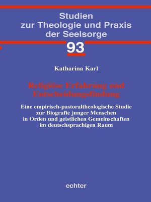 cover image of Religiöse Erfahrung und Entscheidungsfindung